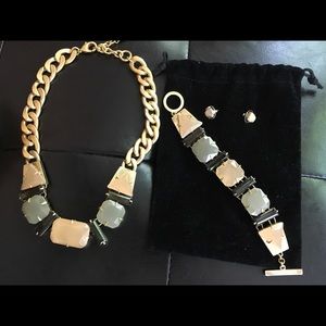Vince Camuto Necklace/Bracelet/Earrings Set
